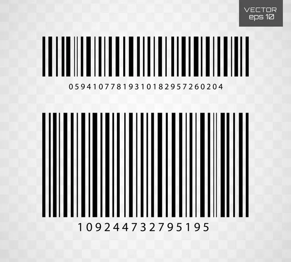 Illustration vectorielle d'icône de code à barres . — Image vectorielle