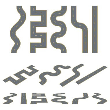 Yol asfalt düz sorunsuz