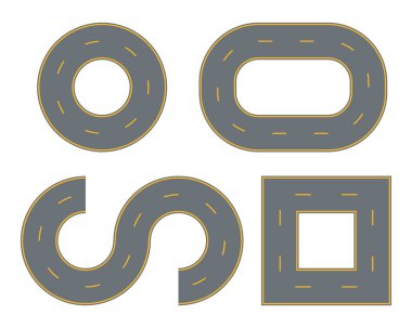 Yol asfalt düz sorunsuz