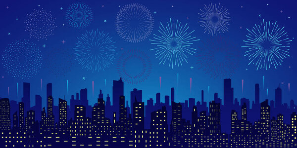 Stars,skyline and salute.