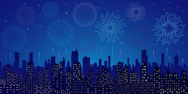 Stars,skyline and salute.