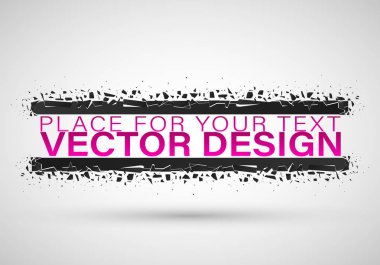 Siyah Cam soyut patlama.