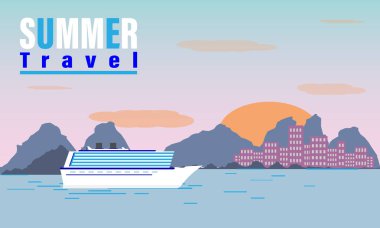 Yaz seyahat etmek yolculuk