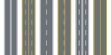 Yol, asfalt ile sokak. Highway.Direction,