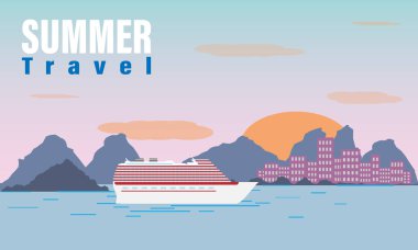 Yaz seyahat etmek yolculuk