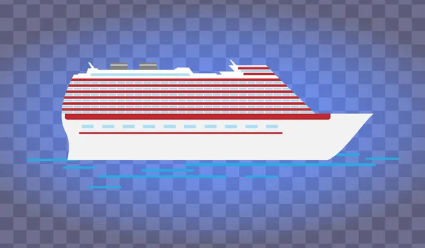 Nyári utazási cruise — Stock Vector