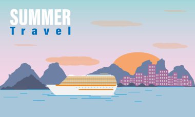 Yaz seyahat etmek yolculuk