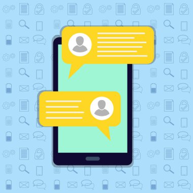 Kısa Mesaj Servisi kabarcıklar