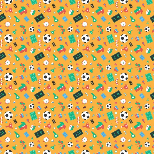 Ensemble de football icônes . — Image vectorielle