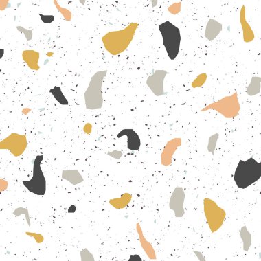 Terrazzo pürüzsüz desen.