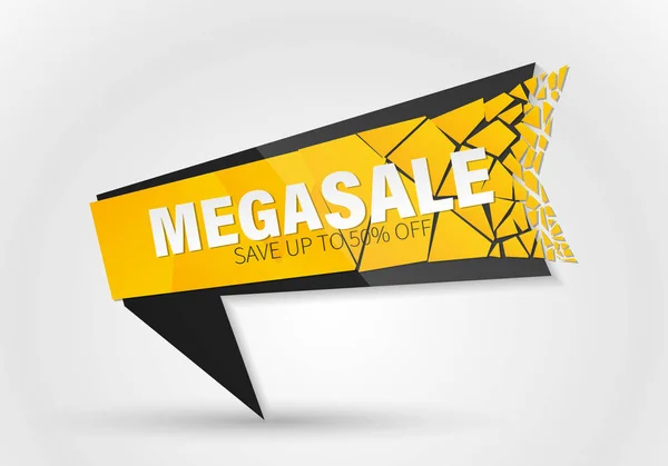 Venta Banner Plantilla Diseño Gran Venta Oferta Especial Banner Oferta — Vector de stock