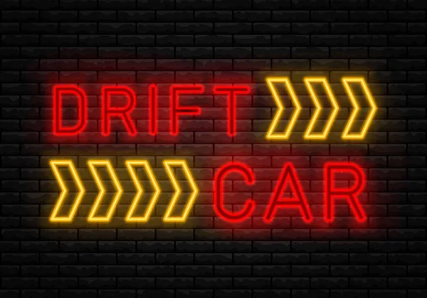 Drift Show Racing. — Stock Vector