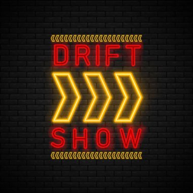 Yarış drift gösterisi.