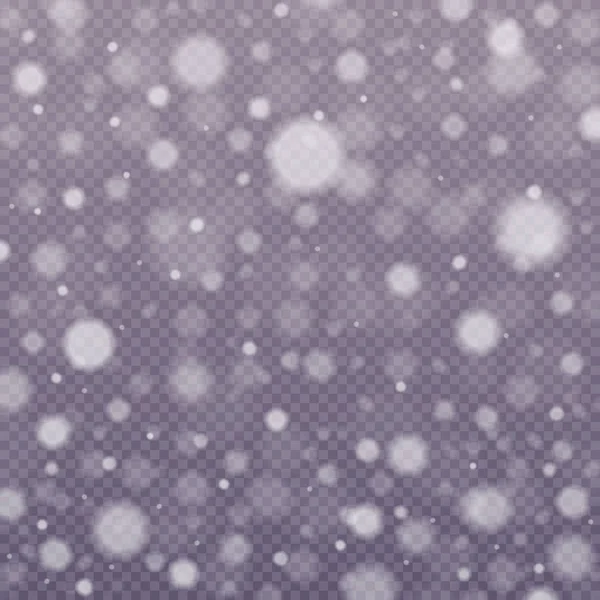 Effet neige tombante . — Image vectorielle