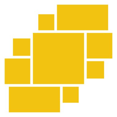 Fotoğraflar için vektör çerçeve.