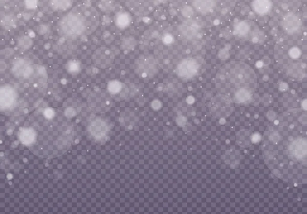 Effet neige tombante . — Image vectorielle