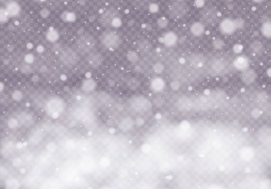 Vektör düşen kar etkisi.