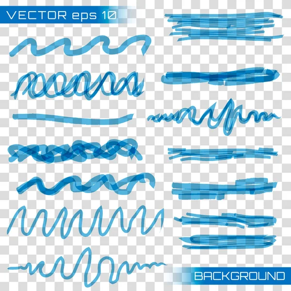 Resalte vector marcador — Archivo Imágenes Vectoriales