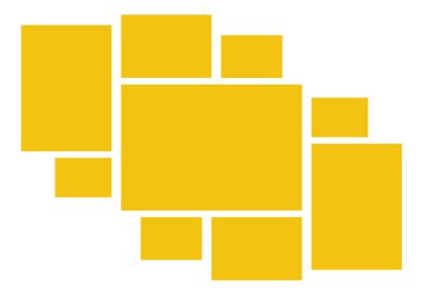 Fotoğraflar için vektör çerçeve.