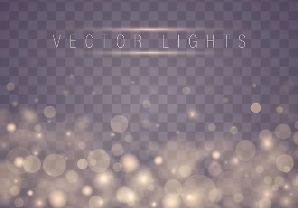 Light abstract bokeh — Stock Vector