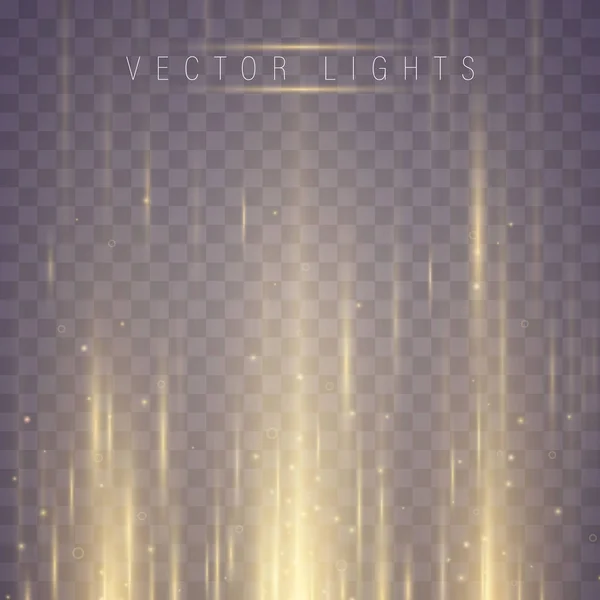 Mágikus fény hatása. — Stock Vector