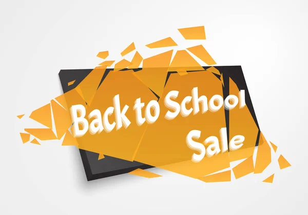 Back to school sale — Stock Photo, Image