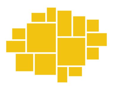 Fotoğraflar için vektör çerçeve.