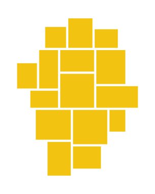 Fotoğraflar için vektör çerçeve.