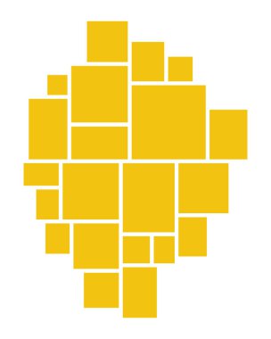 Fotoğraflar için vektör çerçeve.