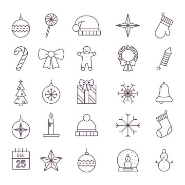 Merry christmas simgeleri