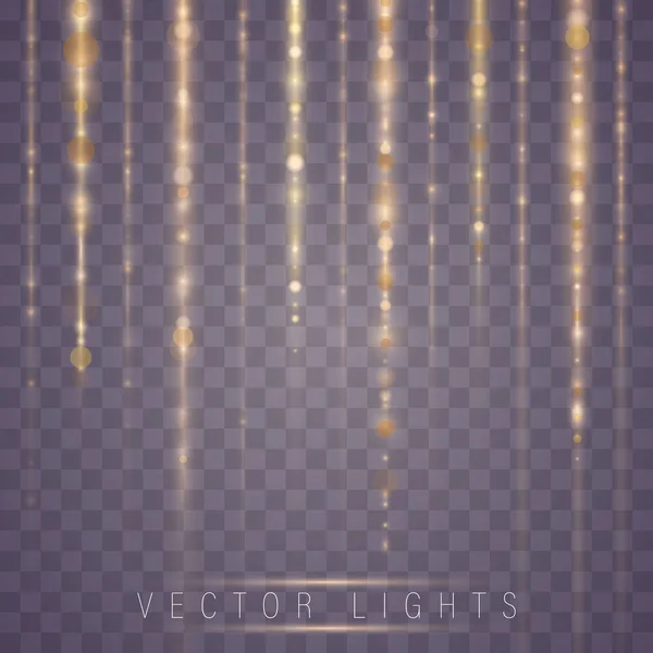 Magic light effect. — Stock Vector