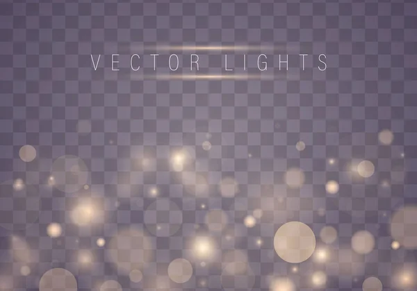 Light abstract bokeh — Stock Vector