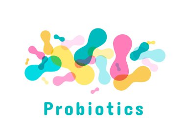 Probiyotik bakteri logosu.