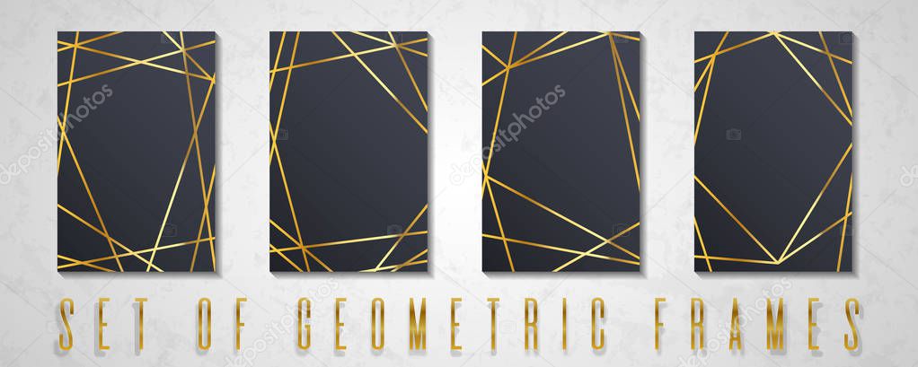 Gold collection of geometrical