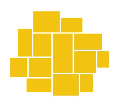 Fotoğraflar için vektör çerçeve.