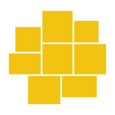 Fotoğraflar için vektör çerçeve.