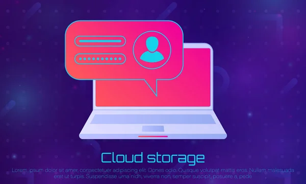 Cloud file storage.