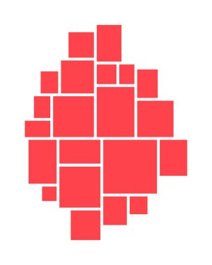 Fotoğraflar için vektör çerçeve.