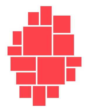 Fotoğraflar için vektör çerçeve.