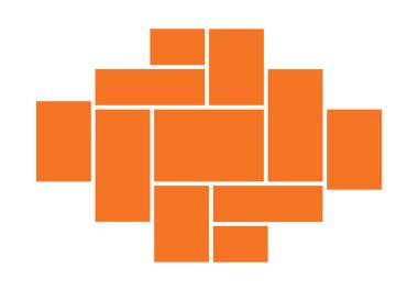 Fotoğraflar için vektör çerçeve.