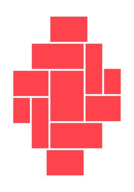 Fotoğraflar için vektör çerçeve.