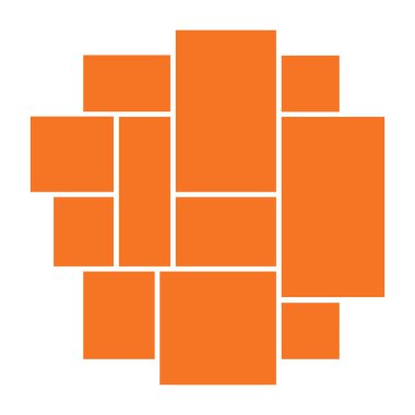 Fotoğraflar için vektör çerçeve.