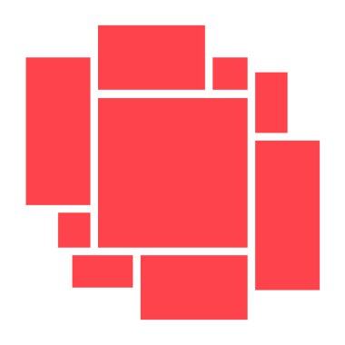 Fotoğraflar için vektör çerçeve.