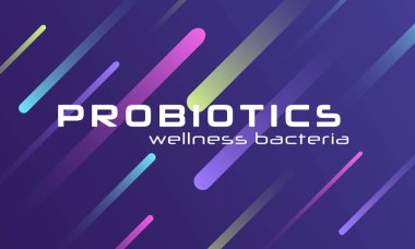 Probiyotik bakteri logosu.