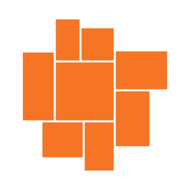 Fotoğraflar için vektör çerçeve.