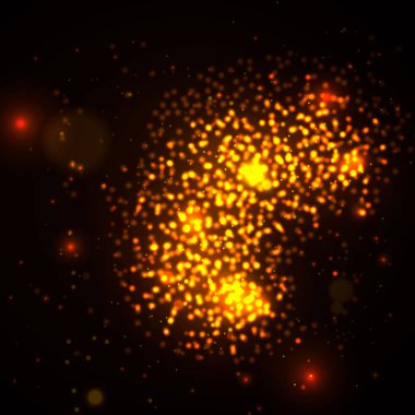 bokeh ışıklar arka plan.