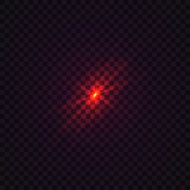 vektör yıldız parlıyor