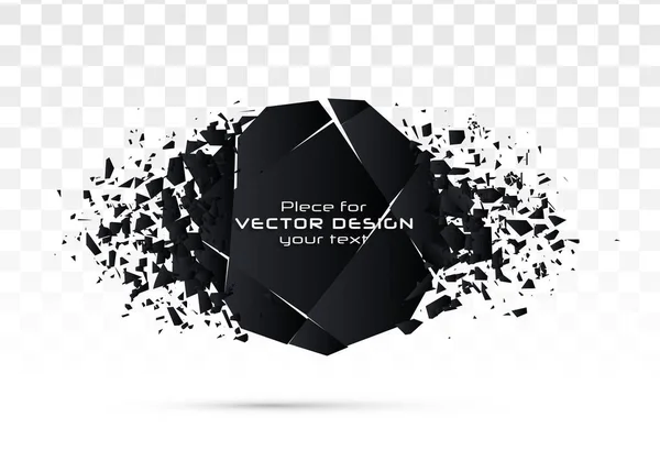 Geometrische Banner Vektor — Stockvektor