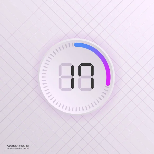 Stopwatch vector icon — Stock Vector