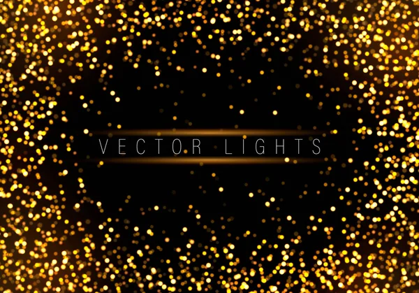 Luzes brilhantes abstratas — Vetor de Stock